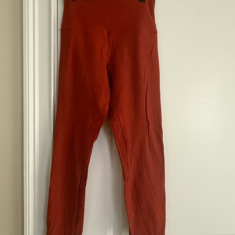 lululemon athletica Red Leggings